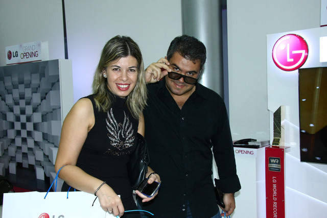 Opening of the largest LG brand shop